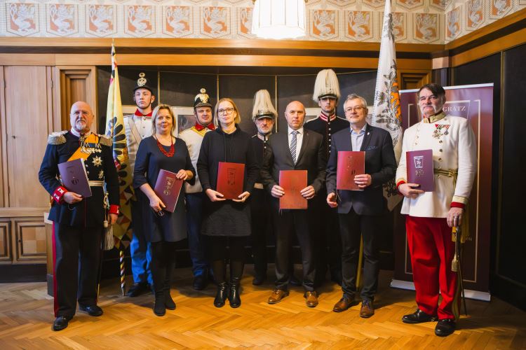 Podpis memoranda o spolupráci při pořádání projektu akcí u příležitosti 160. výročí bitvy u Hradce Králové z roku 1866