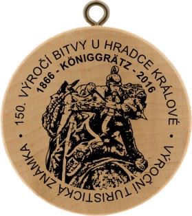 Turisté si bitvu u Hradce Králové budou moci připomenout výroční turistickou známkou